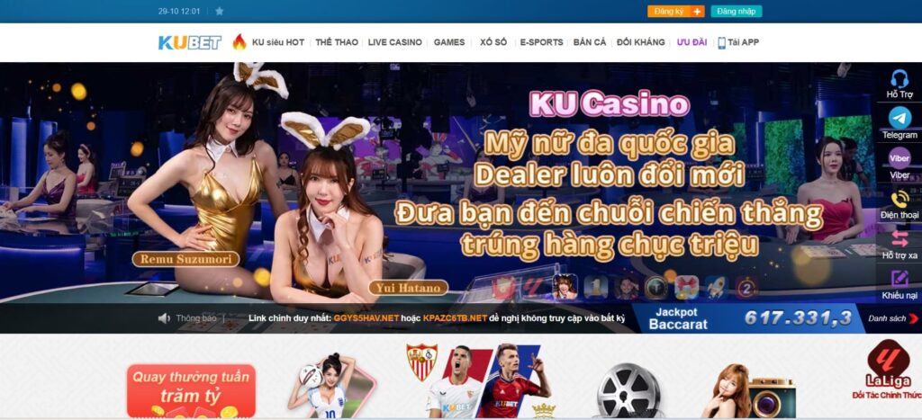 Trang web chính thức của KUBET